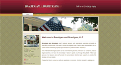 Desktop Screenshot of brautigamlaw.com